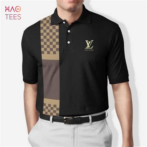 louis vuitton black polo shirt.